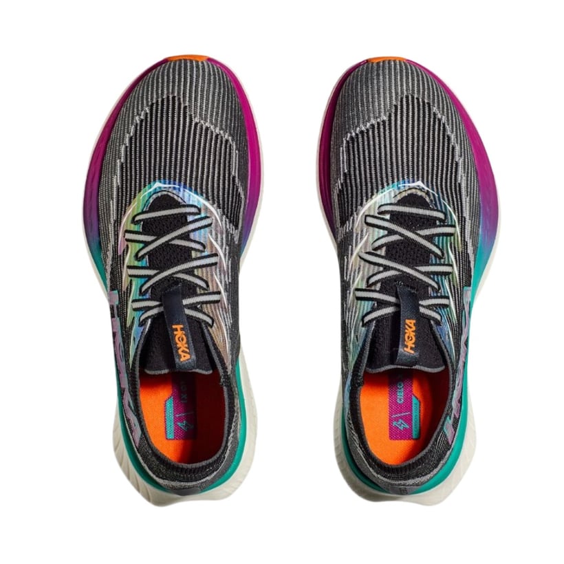 Hoka Cielo X1 Shoes Black Blue Pink Unisex