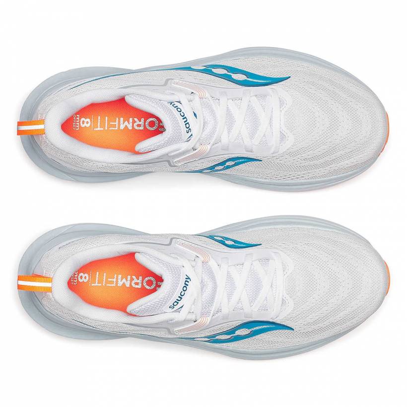 Ténis Saucony Tempus 2 Branco Azul