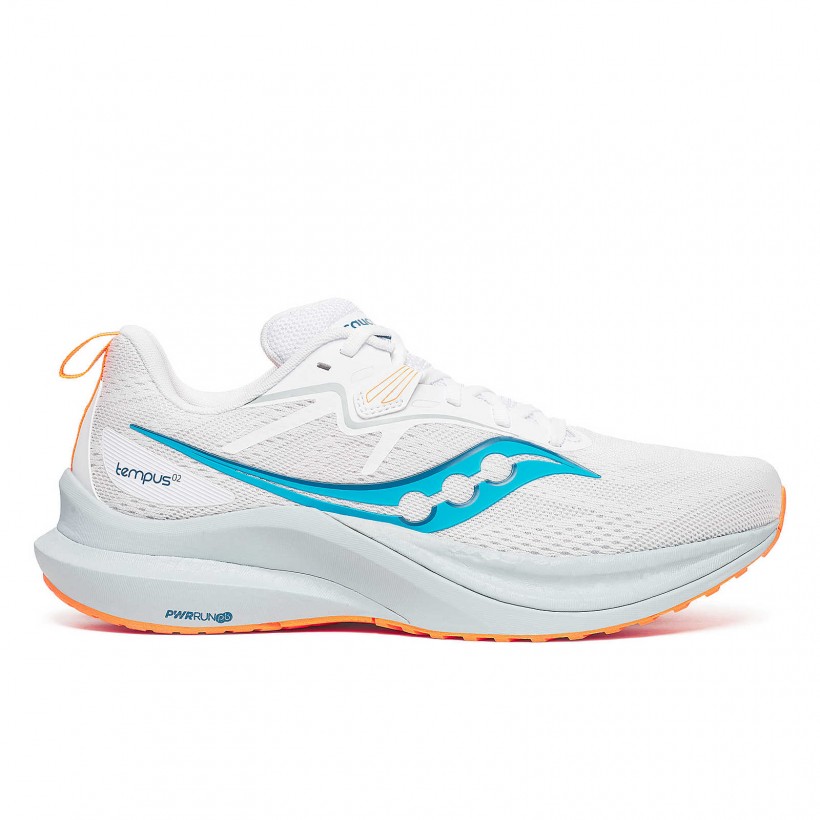 Saucony Tempus 2 Weiß Blau  Schuhe