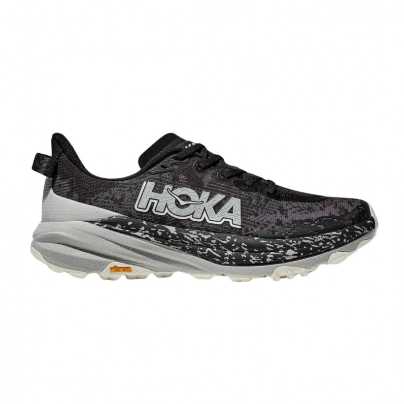 Hoka Speedgoat 6 Black Grey  Shoes