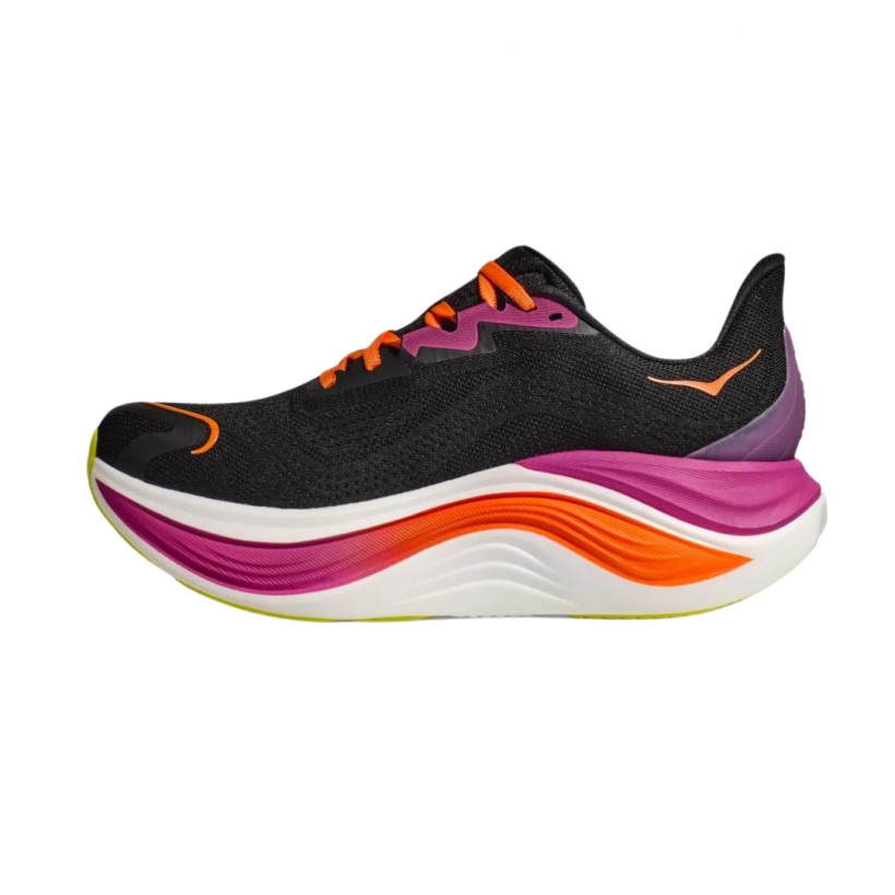 Tênis Hoka Skyward X Preto Rosa