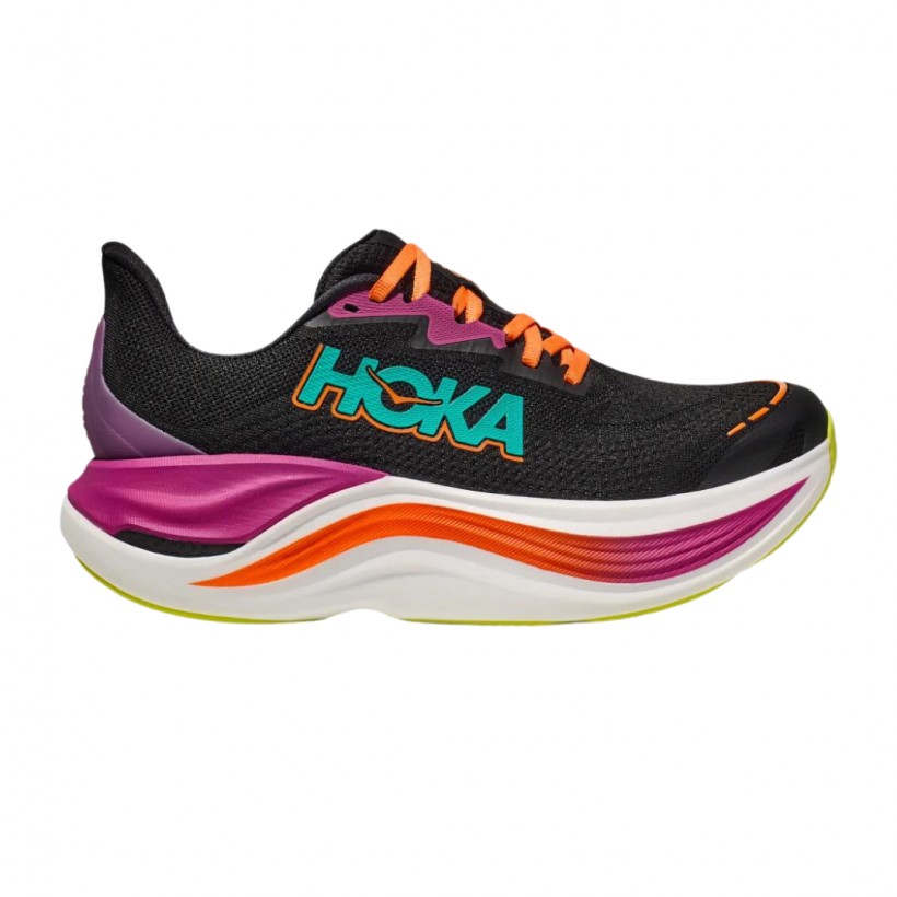 oka Skyward X Schwarz Rosa Laufschuhe