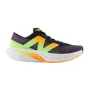 Ténis New Balance FuelCell Rebel v4 Preto Laranja Verde