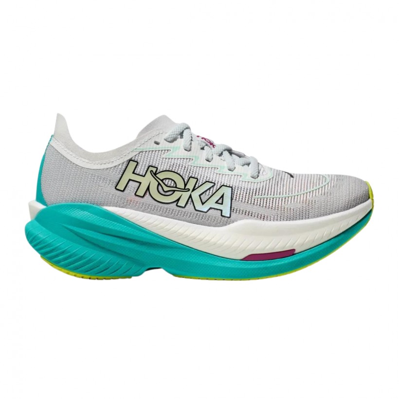Scarpe Hoka Mach X 2 Grigio Blu  da donna