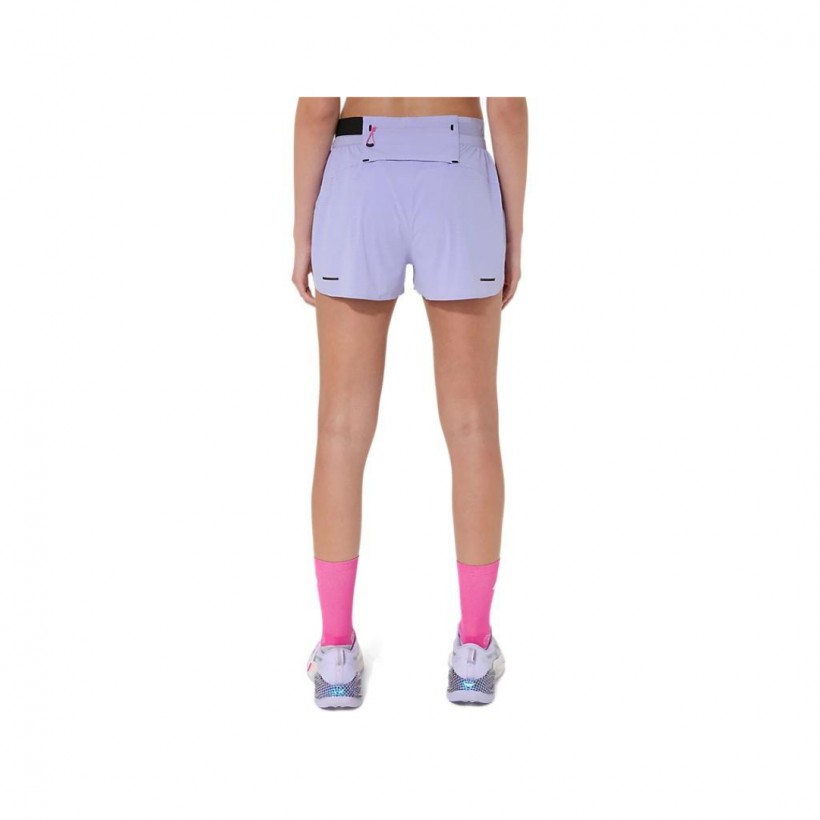 Asics Metarun Split Purple Women's Shorts