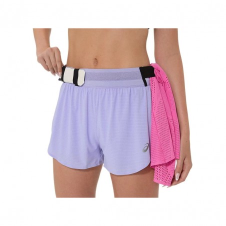 Asics Metarun Split Purple Women's Shorts