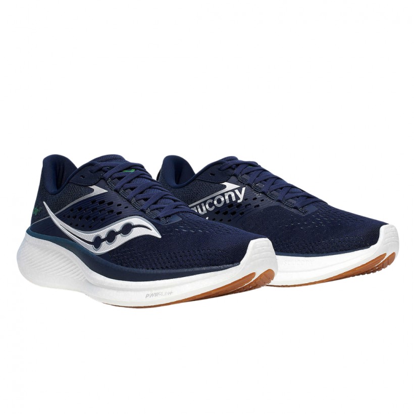 Saucony Ride 17 Blue White  Shoes