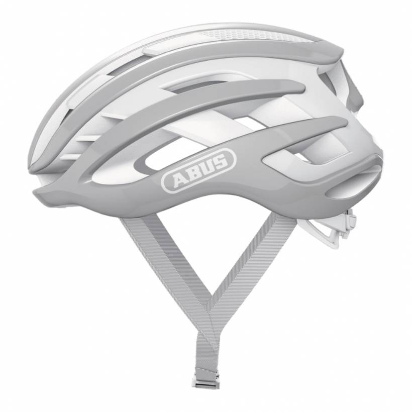 Casque Abus Airbreaker gris blanc