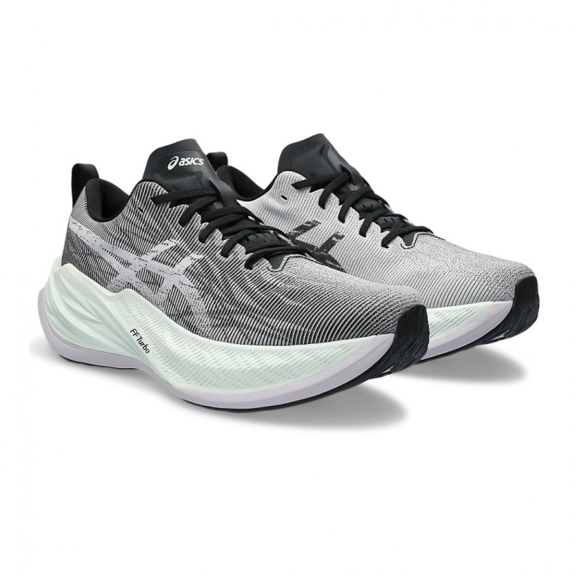 Buty Asics Superblast w kolorze szaro-czarnym