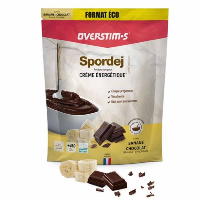 Overstims Spordej Crema energetica alla banana e cioccolato 1,5 kg