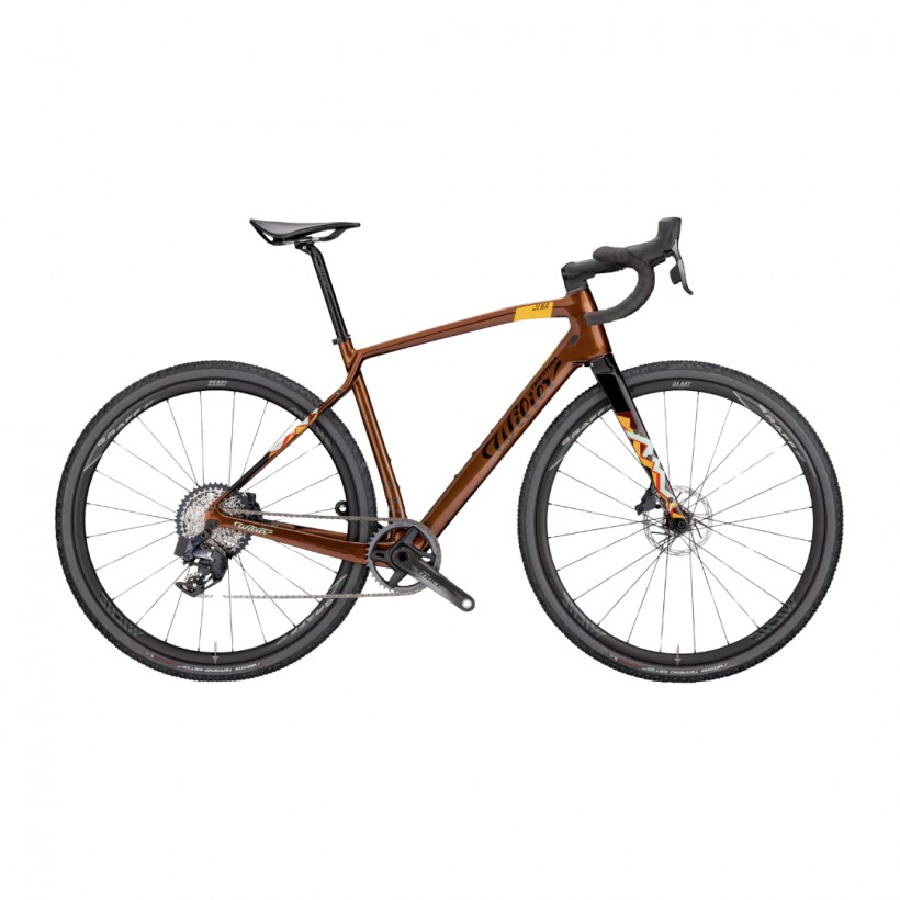 Rower Wilier Triestina Jena Shimano GRX 1x11 Miche Contact Brązowy
