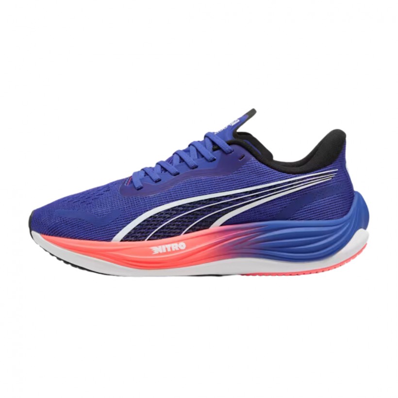 Puma Velocity Nitro 3 Blue Orange  Sneakers