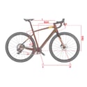 Bicicletta Wilier Triestina Jena Shimano GRX 1x11 Miche Contact Bronzo