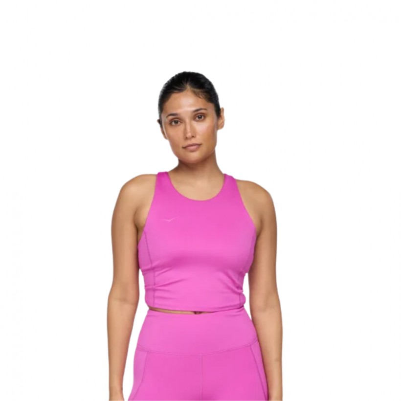 Sujetador Deportivo Hoka Elaro Fucsia Mujer