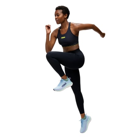 Mallas Hoka Novafly Run Negro Mujer