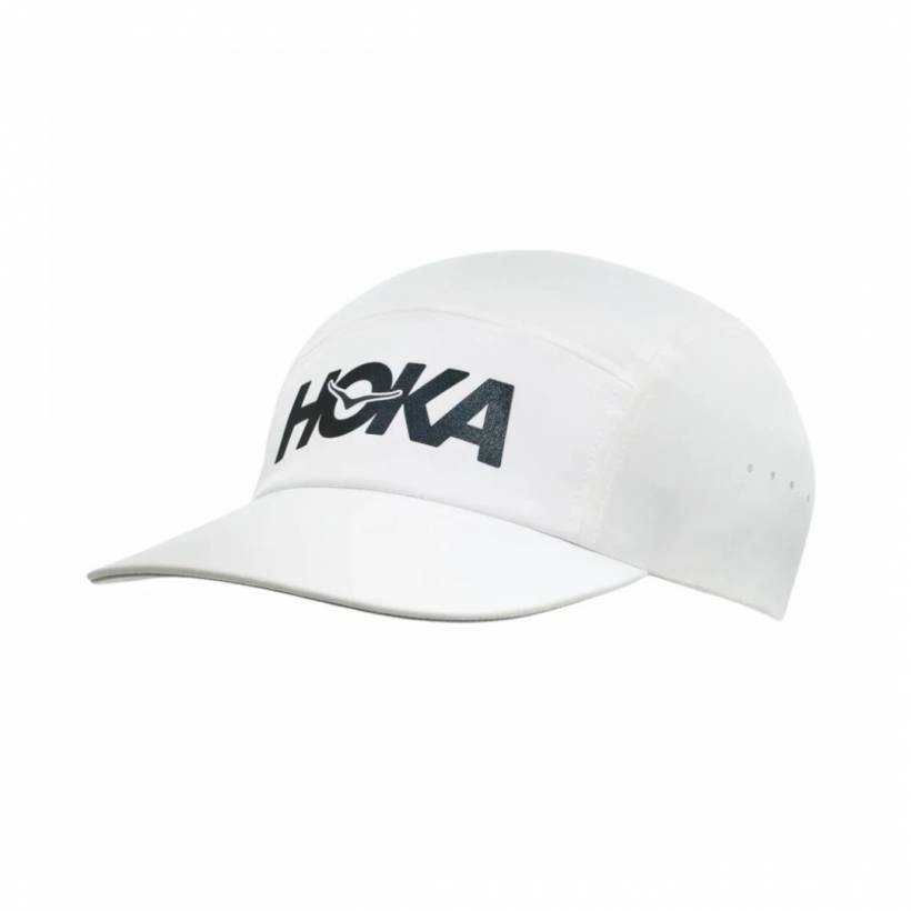 Cappellino Hoka Performance Bianco Nero Unisex