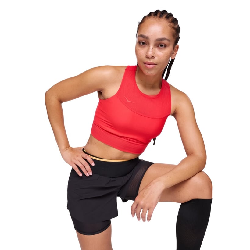 Hoka Race Day Roter Damen-Sport-BH