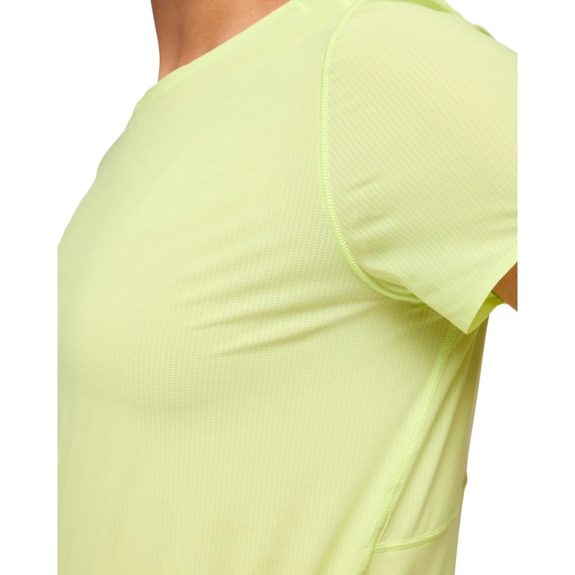 T-shirt Hoka Airolite Giallo Verde da donna
