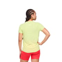 T-shirt Hoka Airolite Giallo Verde da donna