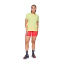 T-Shirt Femme Hoka Airolite Jaune Vert