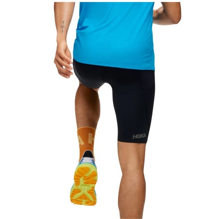 Mallas Cortas Hoka Novafly Half Negro