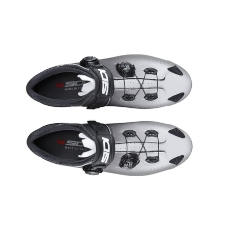 SIDI Genius 10 Mega White Black Shoes
