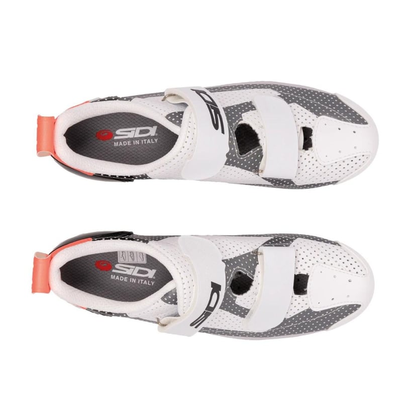 SIDI T-5 Air Zwart Wit Koraal Sneakers
