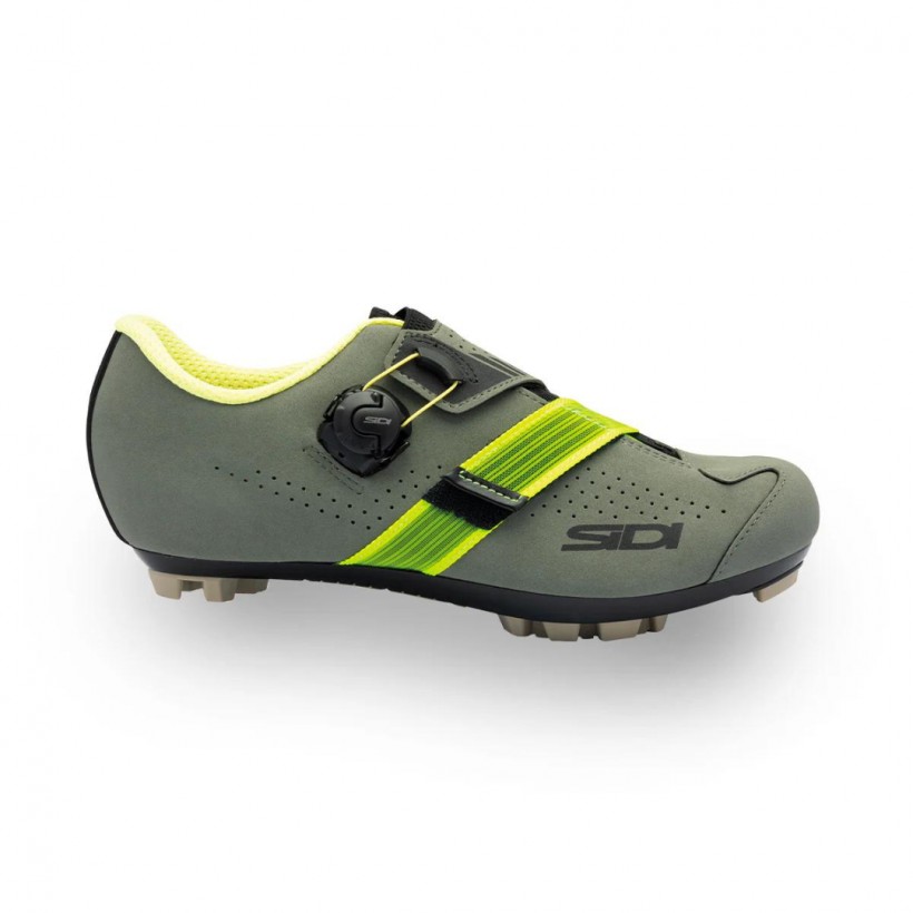 Buty Sidi MTB Aertis zielonożółte