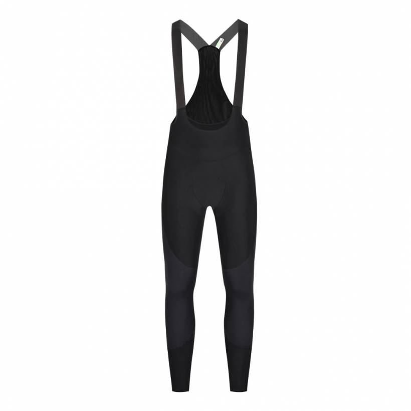 Q36.5 Adventure Lange Zwarte Bib Shorts