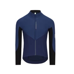 Q36.5 Dottore Hybrid Que Long Sleeve Jersey Blauw Zwart
