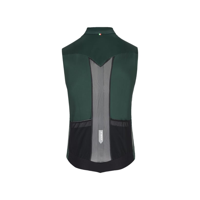 Chaleco Q36.5 Gregarius Hybrid Verde Negro