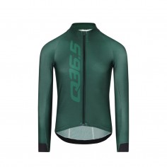 Maillot Q36.5 Gregarius Hybrid Signature Manga Larga Verde