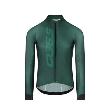 Maillot Q36.5 Gregarius Hybrid Signature Manga Larga Verde