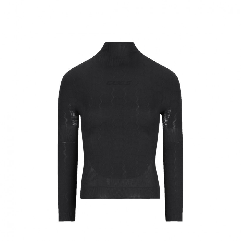 Q36 Base Layer 4 Plus Long Sleeve Black Shirt