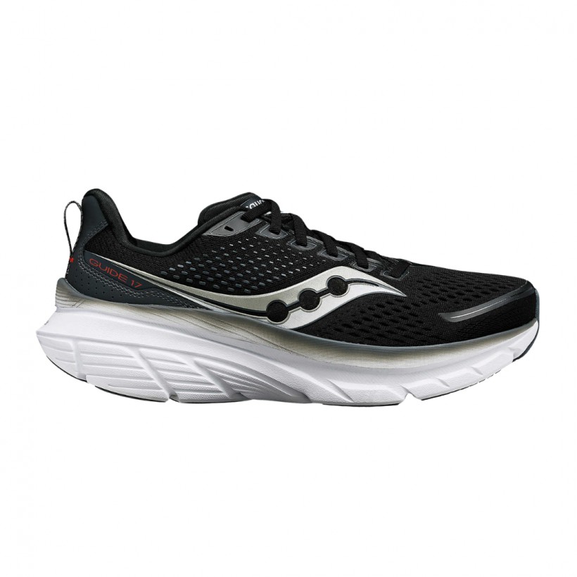 Scarpe Saucony Guide 17 Nero Bianco