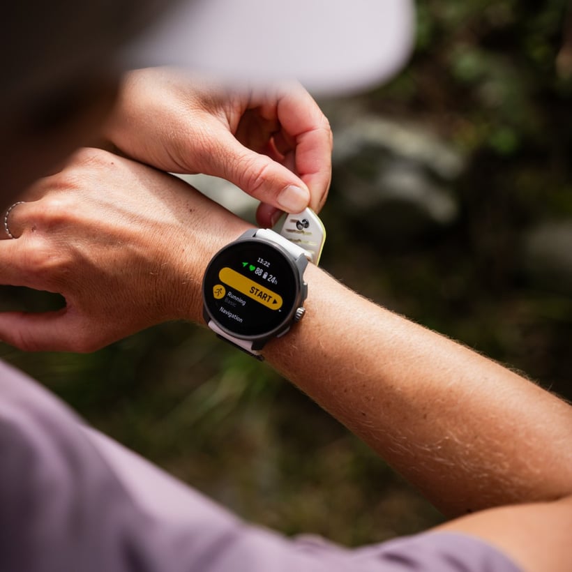 Suunto Race S Titanium Wit Grijs Horloge