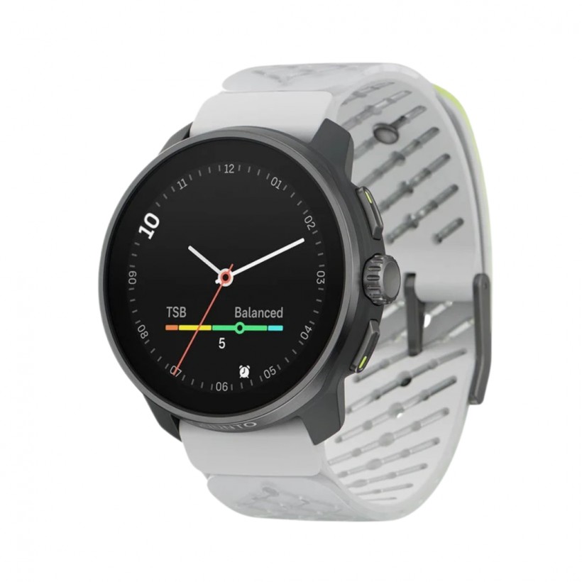 Suunto Race S Titanium Watch White Gray