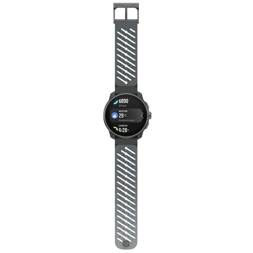 Suunto Race S Titanuhr Schwarz Grau
