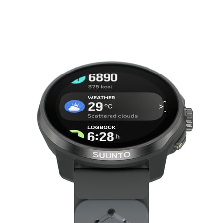 Suunto Race S Titanium Black Grey Watch