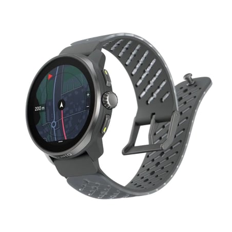 Relógio Suunto Race S Titanium preto cinzento