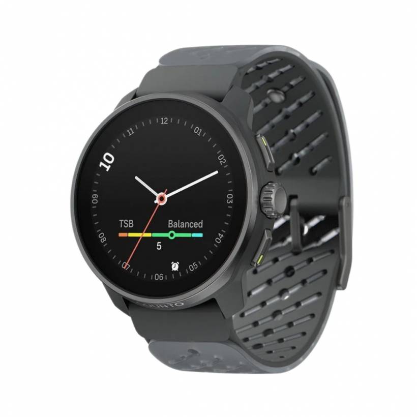 Suunto Race S Titanium Zwart Grijs Horloge