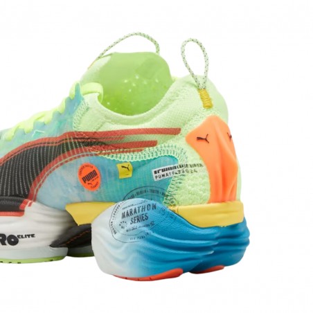 Puma Fast-R NITRO Elite 2 Marathon Series Blue Green  Women's Running Shoes
