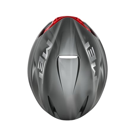 Casco MET Manta MIPS Gris Rojo