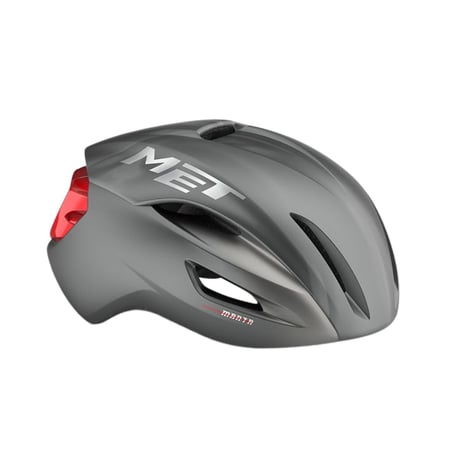 Casco MET Manta MIPS Gris Rojo