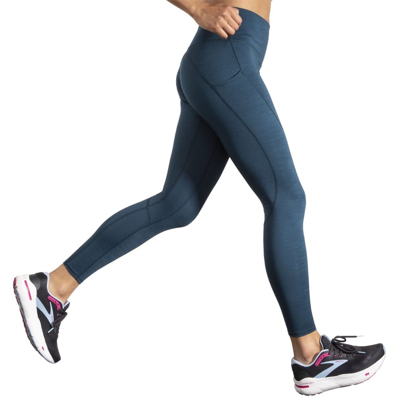 Leggings Brooks Spark Tight blu da donna