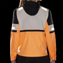 Chaqueta Brooks Run Visible Jacket 2.0 Naranja Blanco Negro Mujer