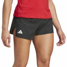Adidas Adizero E Split Shorts Schwarz Damen