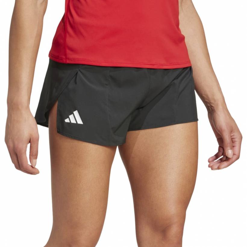 Calções Adidas Adizero E Split preto mulher