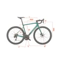 Rower Wilier Garda 10512S Miche Reflex DX M Biały Czarny