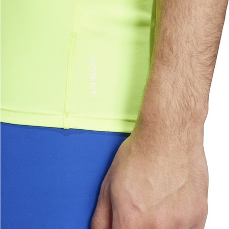 Adidas Adizero Essentials Green T-shirt